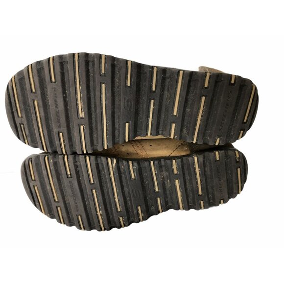 Skechers Signalize Womens 7.5 46047 Sneaker Brown Leather Suede Lace Up 46047 - Picture 12 of 12